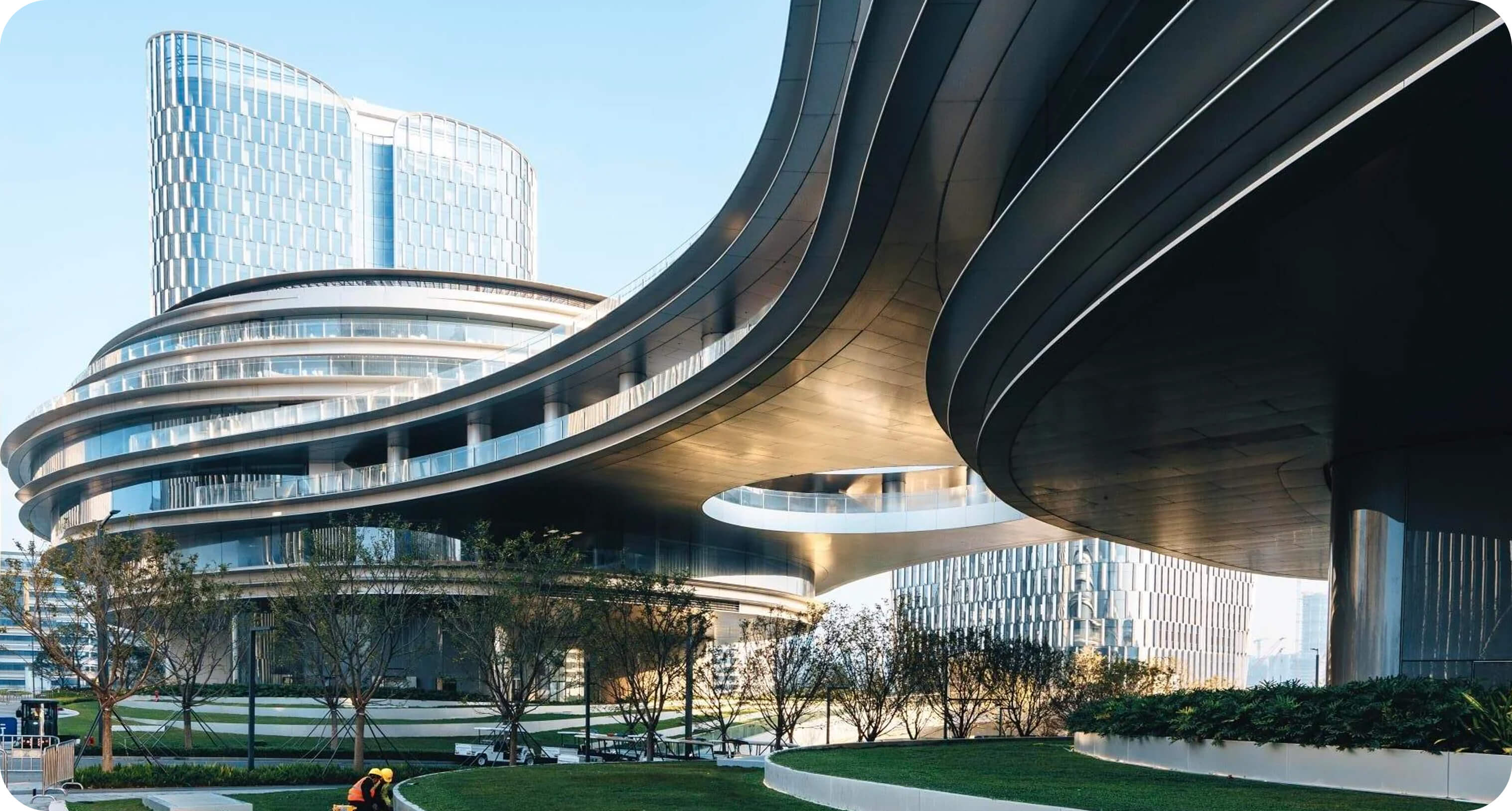 Tencent headquarters campus architecture
