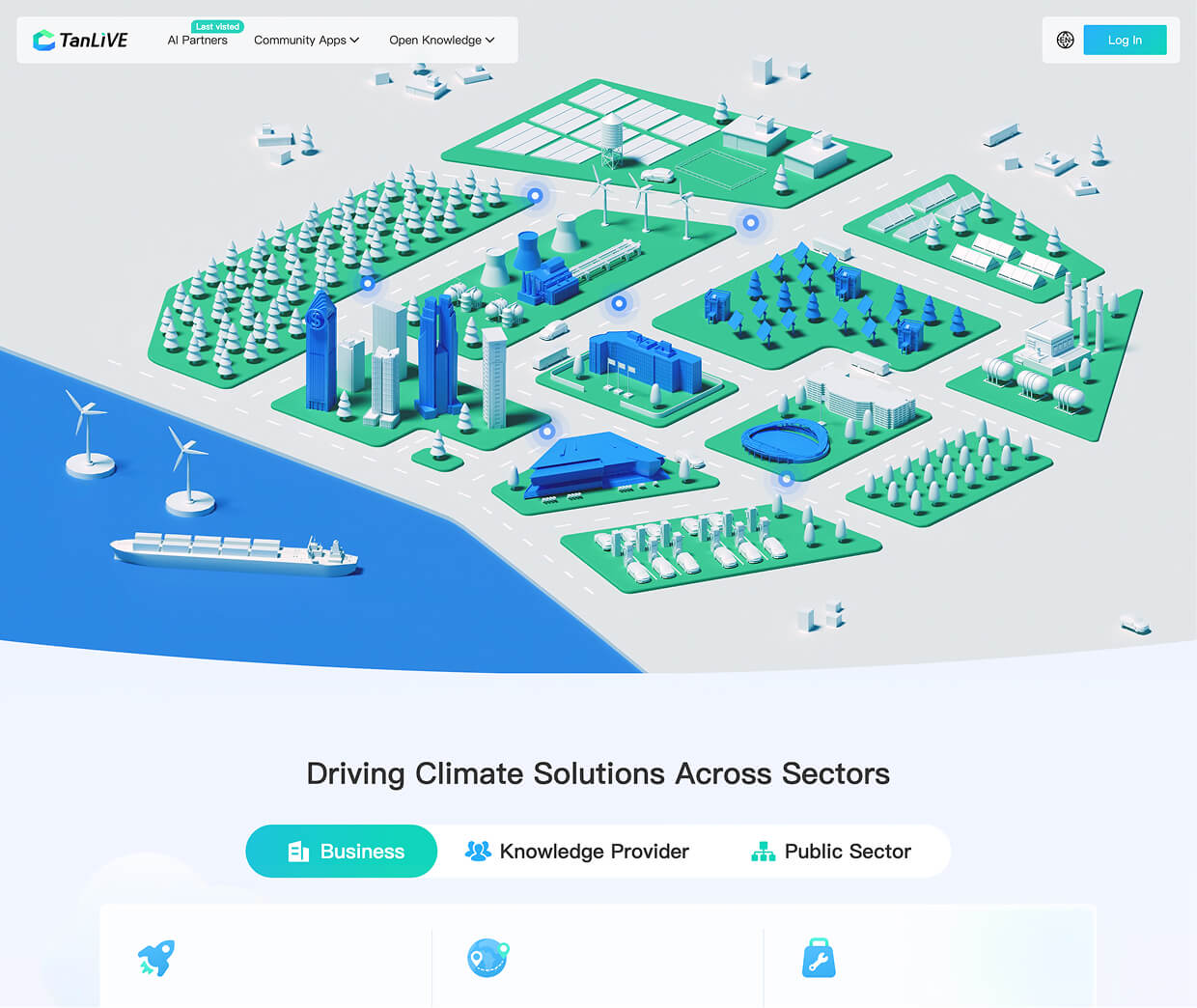 TanLIVE Knowledge AI interface screenshot