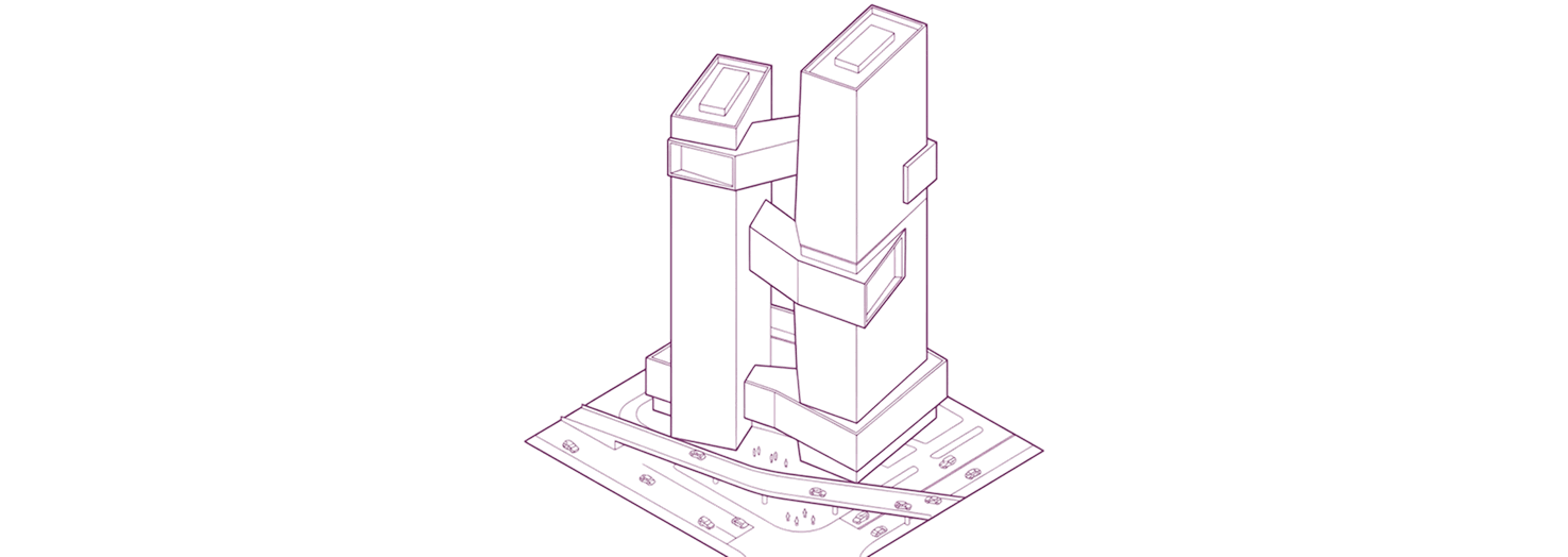 Illustration of Tencent Binhai Towers
